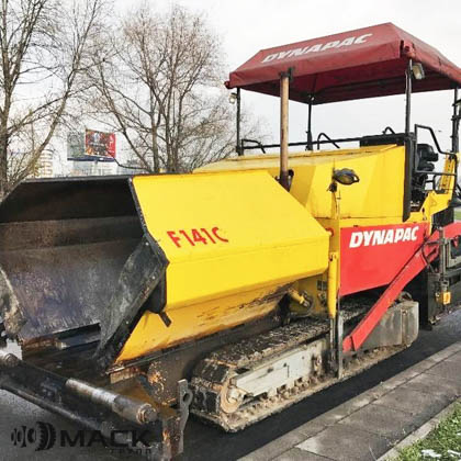 Аренда асфальтоукладчика Dynapac F141C