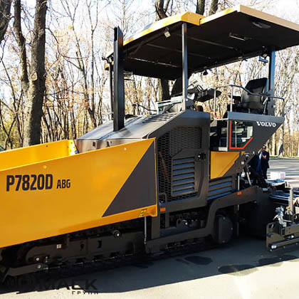 Аренда асфальтоукладчика Volvo ABG P7820D