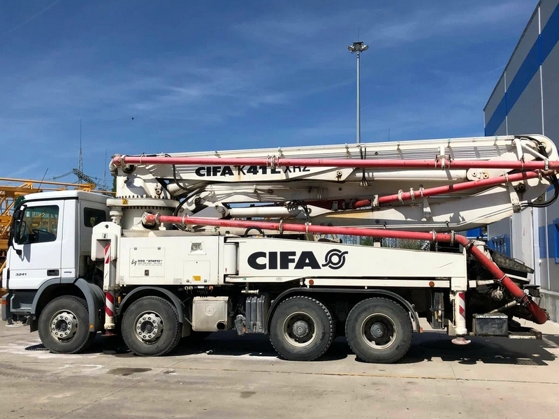 Аренда автобетононасоса CIFA K41L XRZ