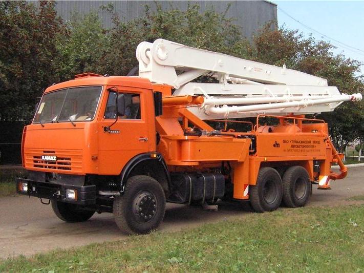 Аренда автобетононасоса КамАЗ АБН 75/21