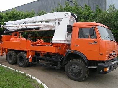 Аренда автобетононасоса КамАЗ АБН 75/21