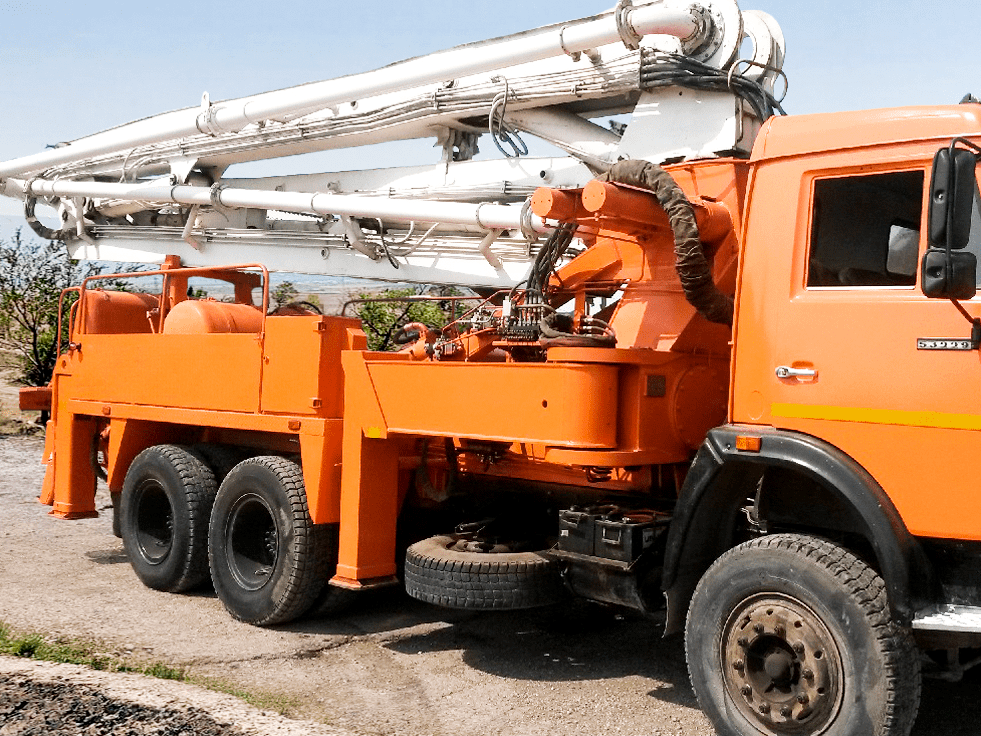 Аренда автобетононасоса КамАЗ АБН 75/32