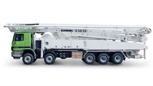 Автобетононасос Mercedes-Schwing S 58 SX
