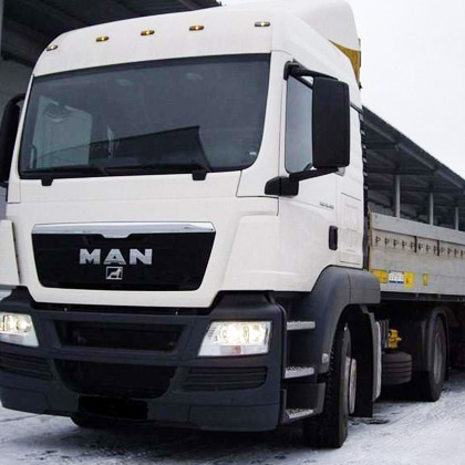Бортовой длинномер 12,5 метров 25 тонн тягач MAN TGS 18.400