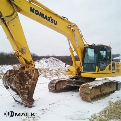 Аренда гусеничного экскаватора Komatsu PC220