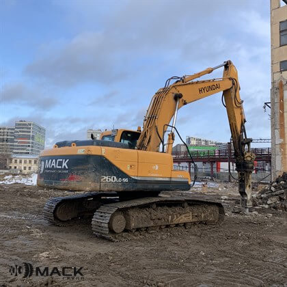 Аренда гусеничного экскаватора HYUNDAI R260LC
