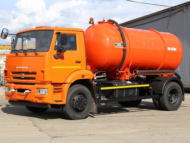 Аренда ассенизаторской машины КамАЗ КО-520К
