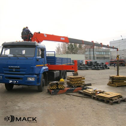 Бортовой манипулятор 10 тонн в аренду