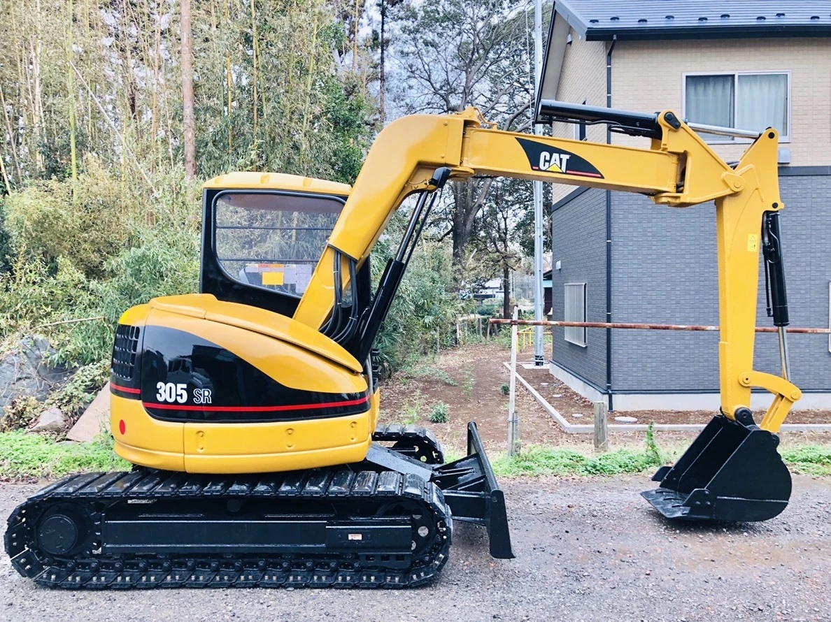 Аренда мини-экскаватора CAT 305SR