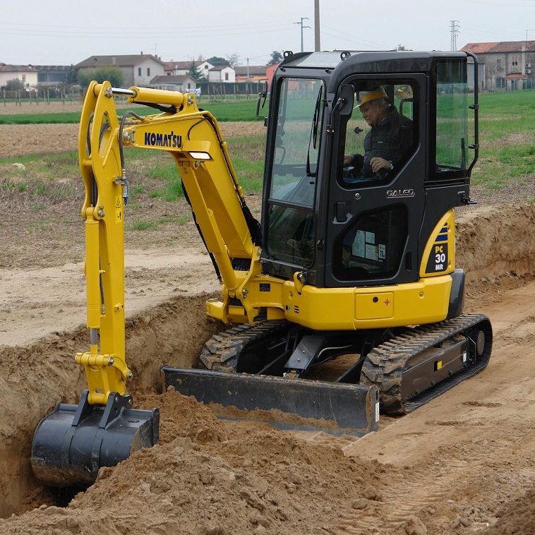 Аренда мини-экскаватора Komatsu PC 30