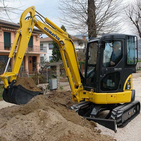 Аренда мини-экскаватора Komatsu PC 30