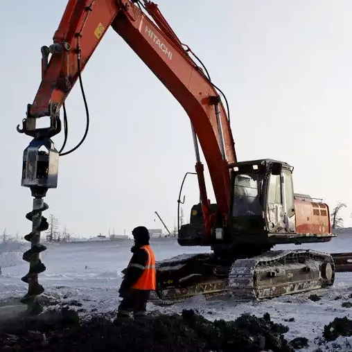 Аренда ямобура Hitachi ZX330